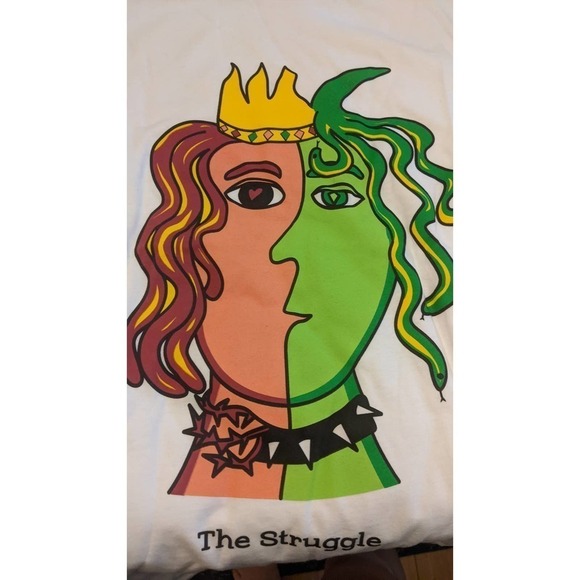 The Struggle Christian Shirt Medium NWT - Picture 4 of 6